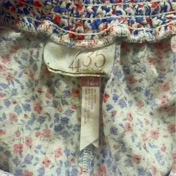 435 by Matilda Jane Floral Hello Lovely Lagoon Shorts Size 12 - Picture 4 of 8